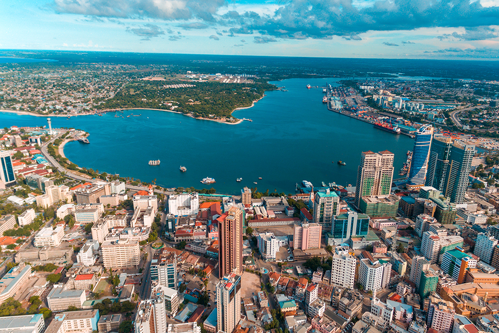 Největší město Tanzanie Dar es Salaam Největší město Tanzanie Dar es Salaam