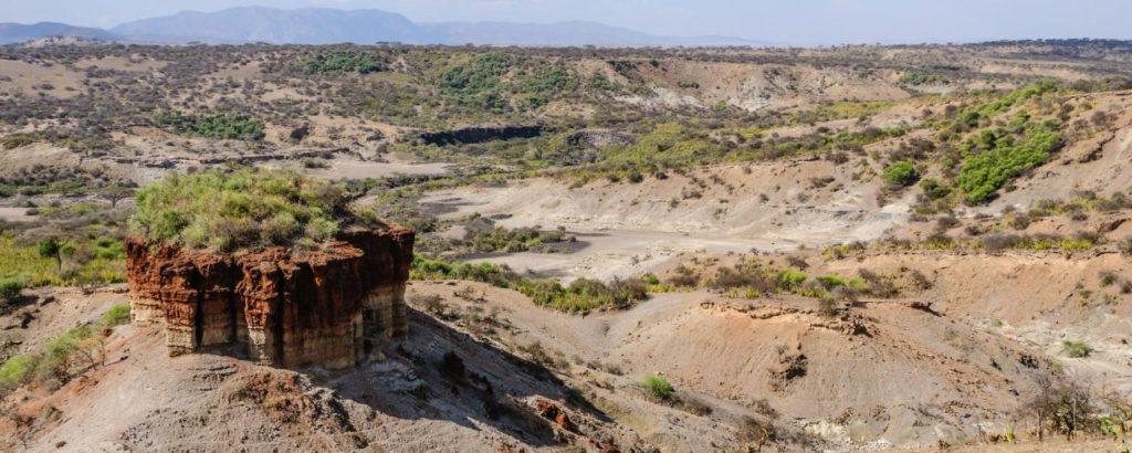 Olduvajská rokle v národním parku Serengeti Olduvajská rokle v národním parku Serengeti